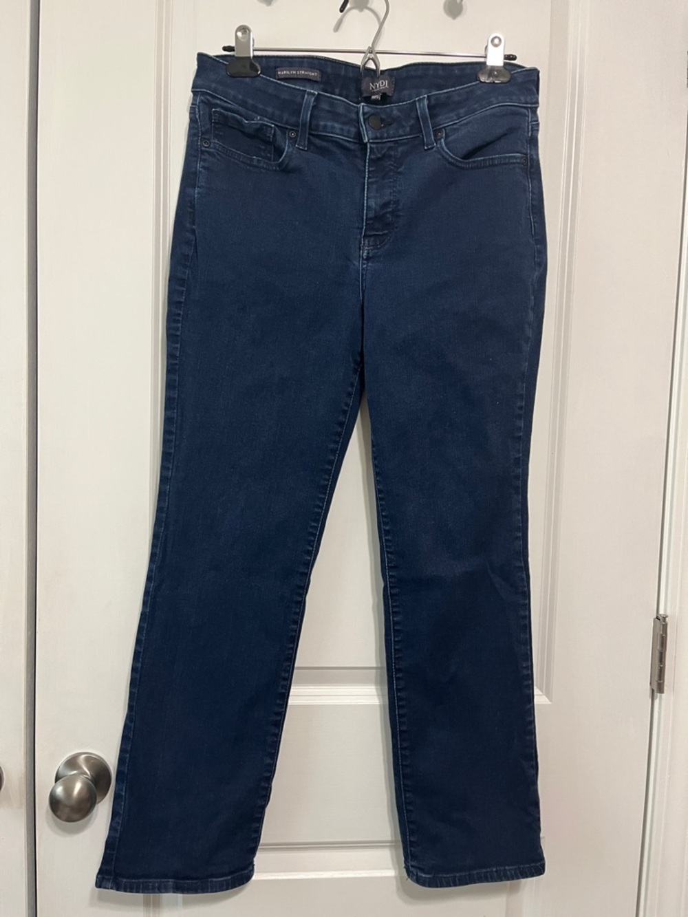 NYDJ Marilyn Straight Jeans Sz 10PS
